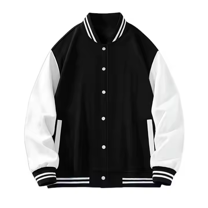 100% combed cotton brushed fleece baseba
