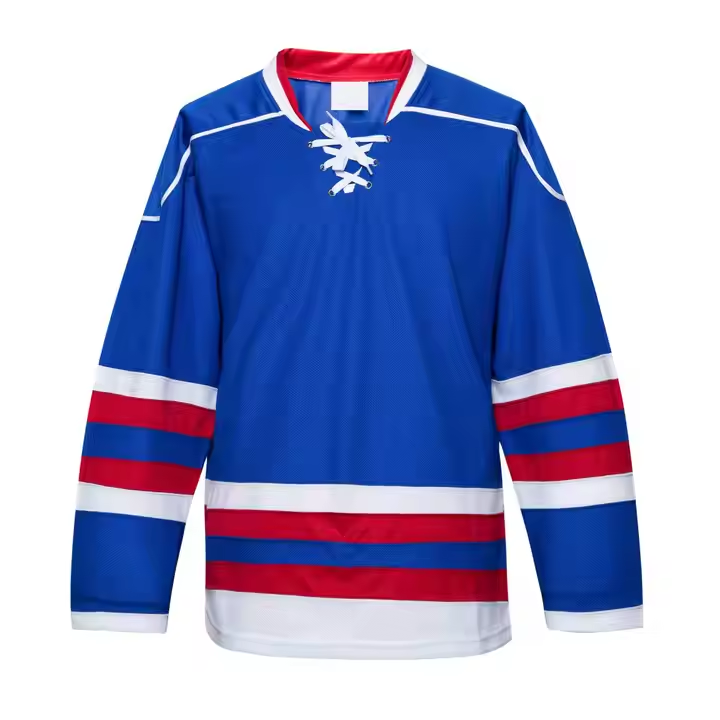 custom logo polyester mesh men's ice hoc