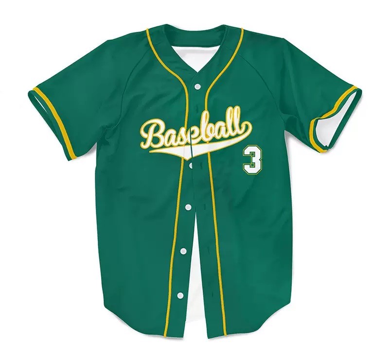 custom logo sublimation printing basebal